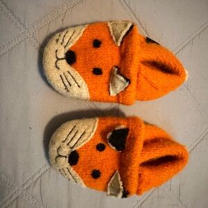 Garnet Hill baby wool booties